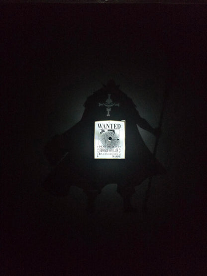Barba Blanca Shadow Lamp | One Piece Temalı Dekoratif Gölge Lambası