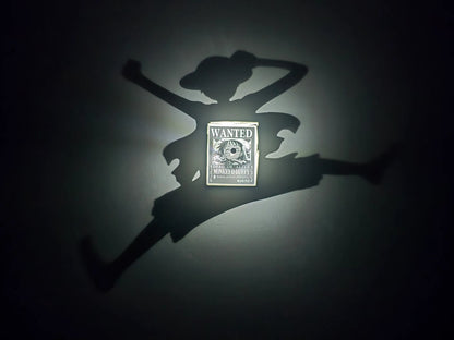 Monkey D Luffy | One Piece Temalı Dekoratif Gölge Lambası