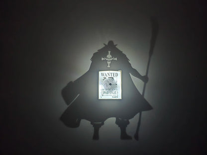 Barba Blanca Shadow Lamp | One Piece Temalı Dekoratif Gölge Lambası