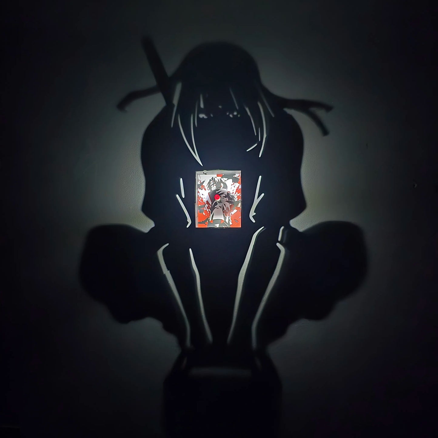 Itachi Shadow Lamp | Naruto Temalı Dekoratif Gölge Lambası