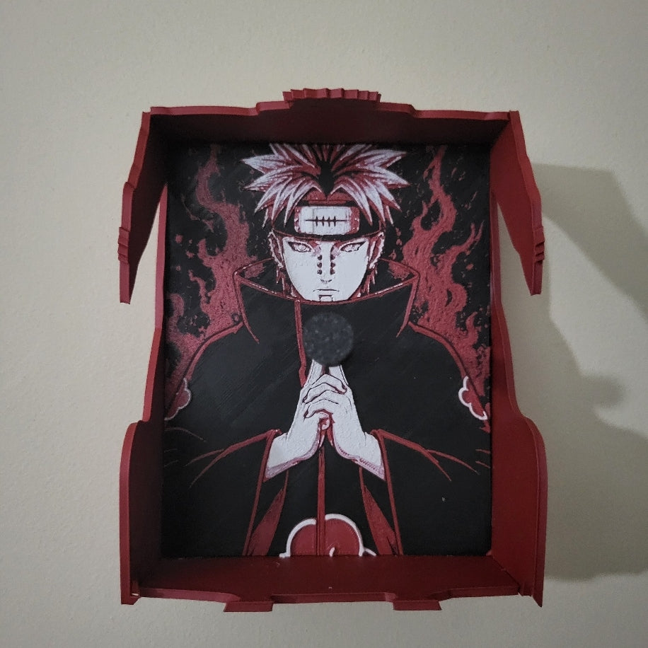 Naruto Pain LED Shadow Box Decorative Night Light