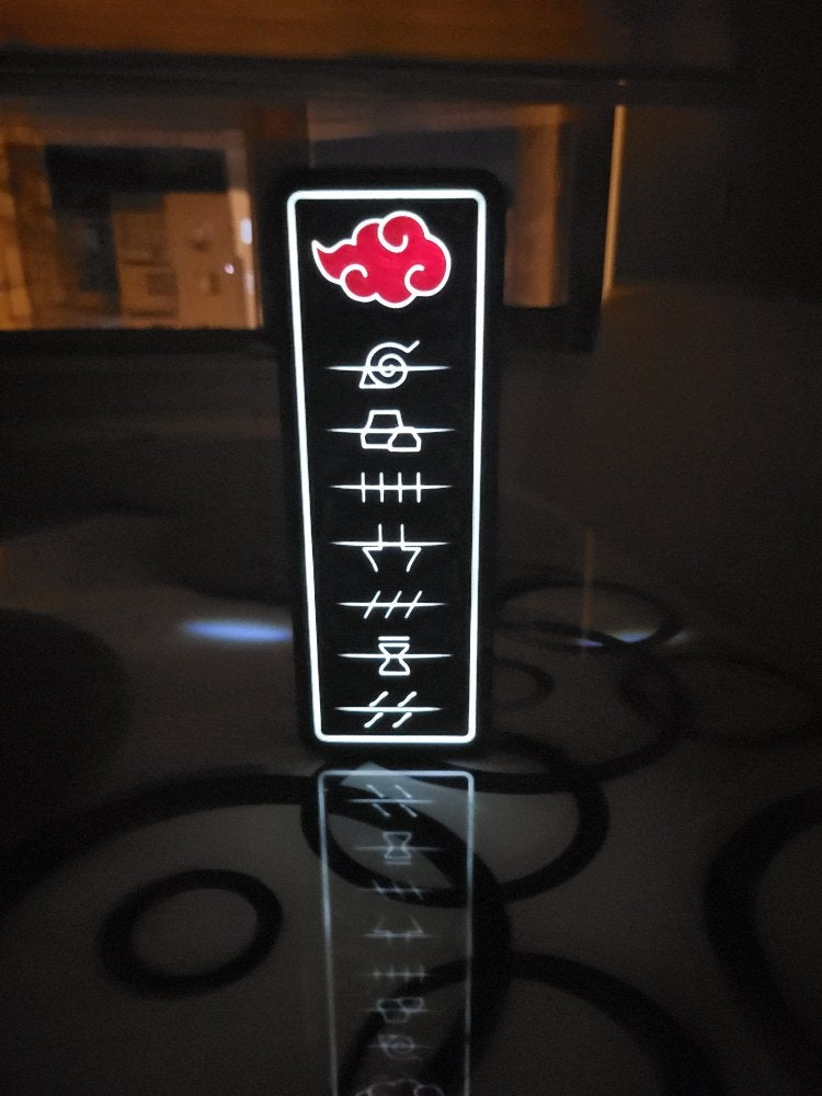 Akatsuki Dekoratif LED Gece Lambası | Naruto