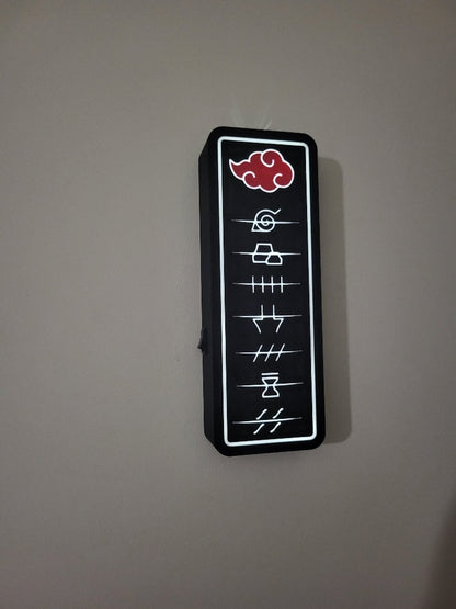 Akatsuki Dekoratif LED Gece Lambası | Naruto