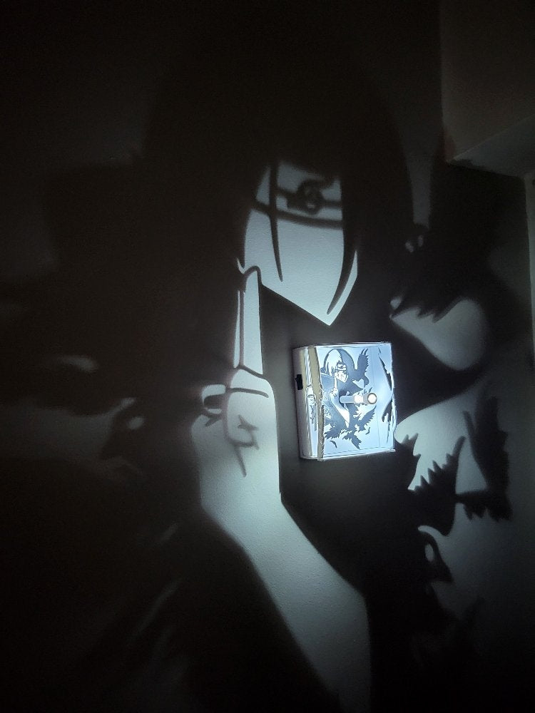 Uchiha Itachi LED Shadow Box Decorative Night Light