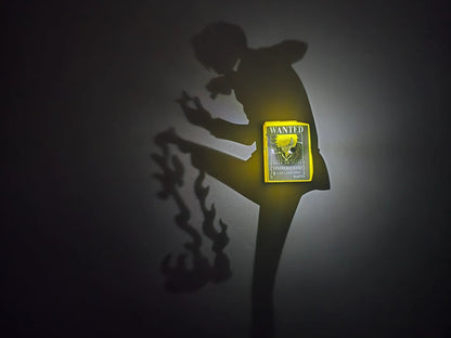Vinsmoke Sanji Shadow Lamp | One Piece Temalı Dekoratif Gölge Lambası
